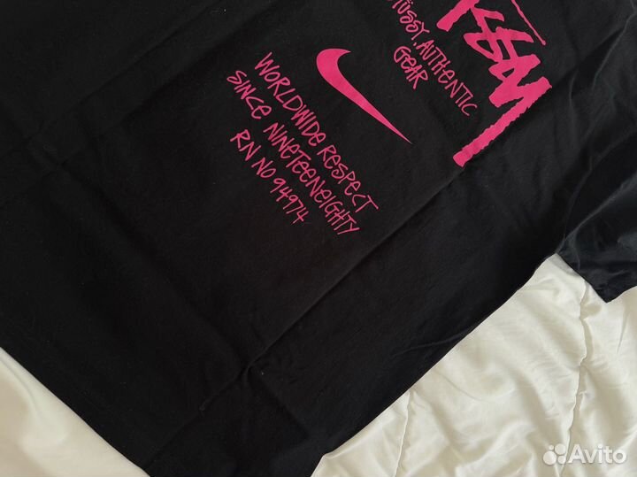 Футболка stussy черная