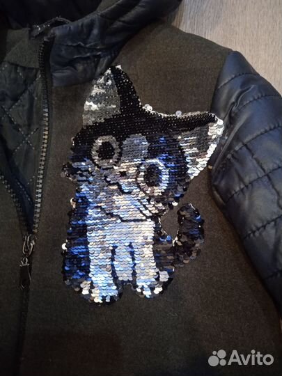 Плащ-пальто для девочки