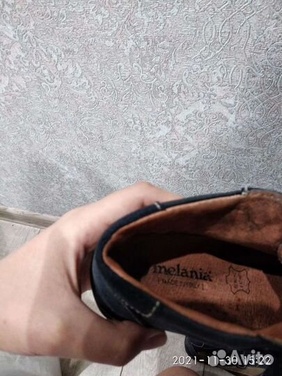 Ботинки детские кожаные 27