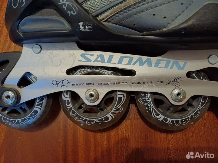 Женские роликовые коньки Salomon 39 размера