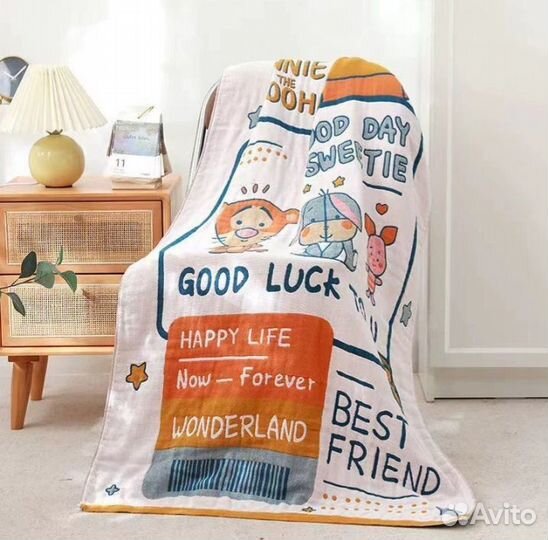 Полотенце детское, плед детский