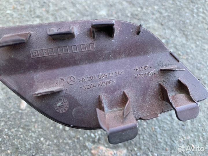 Заглушка заднего бампера GLK X204 (после 2011)