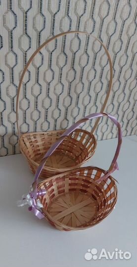 Корзина плетеная