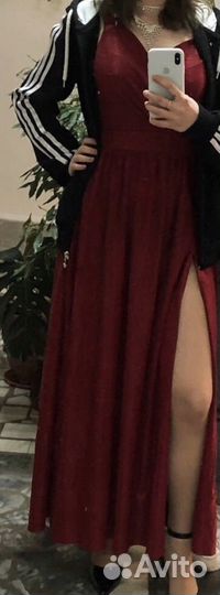 Вечернее платье в пол