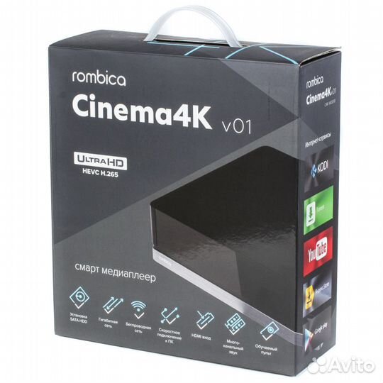 Медиаплеер Rombica Cinema 4K V01