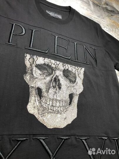 Футболка philipp plein со стразами