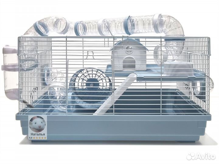 Клетка для хомяка, 47*30*27 см, с лабиринтами