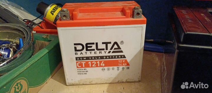 Мото акб Delta CT 1214