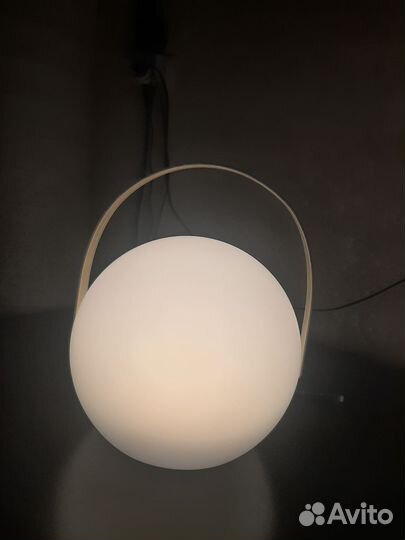 Светильник переносной шар с пультом управления