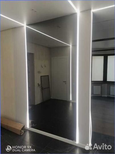 Зеркальная плитка, зеркальное панно