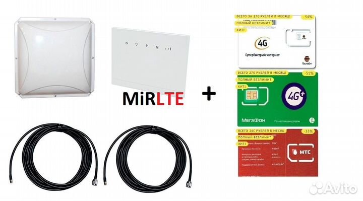 Роутер Huawei B315 с Внешней Антенной 3G/4G Сим