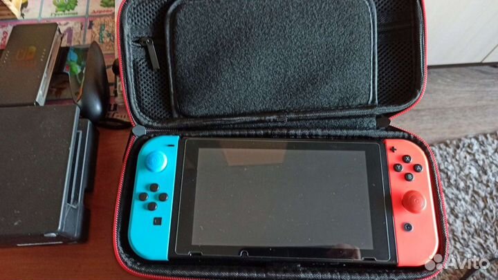 Nintendo switch 1gen + Комплект hwfly RP 2040