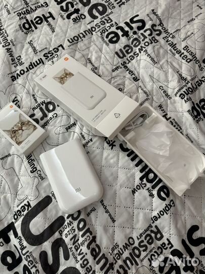 Фотопринтер Xiaomi + фотобумага