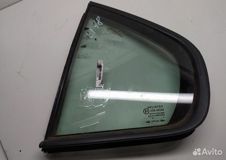 Стекло двери задней левой (форточка) Rover 45