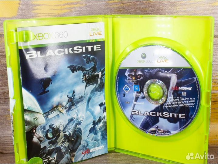 Игра BlackSite для XBox 360, английский язык, диск