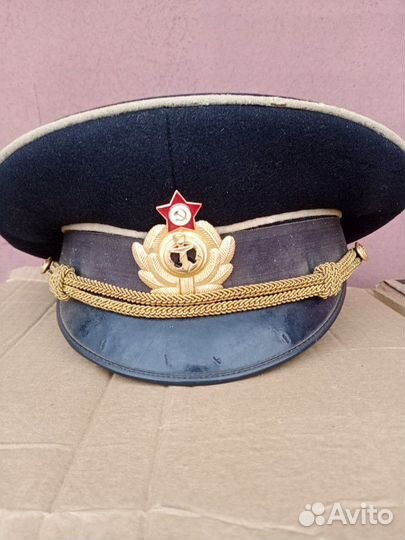 Фуражка, ремень вмф ссср, папка