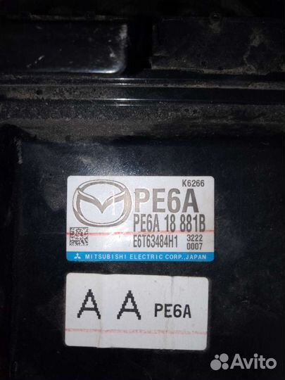 Блок управления двс Мазда 6gj