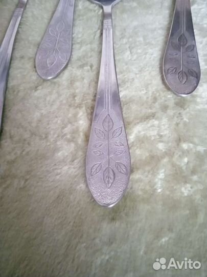Ложки вилки нержавейка СССР бу