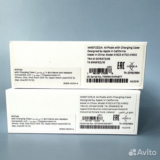 Коробка от AirPods Pro оригинал Apple наушники