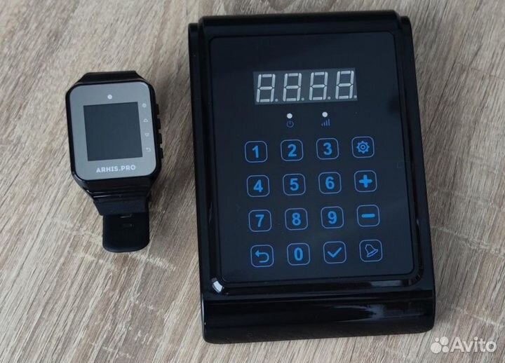 Кнопка пульт вызова официанта на кухню с пейджером