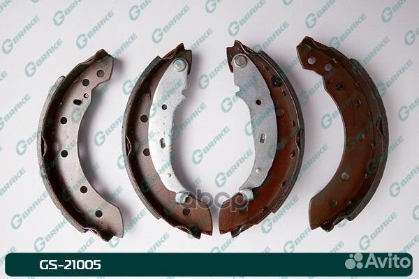 Колодки тормозные барабанные G-brake GS-21005
