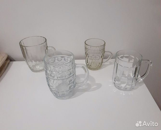 Пивная кружка 500, 430, 300, 250 мл