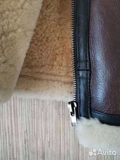 Дубленка авиатор пилот