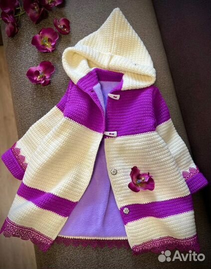Пальто для девочки 86