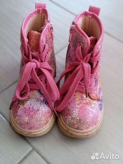 Ботинки демисезонные для девочки 25