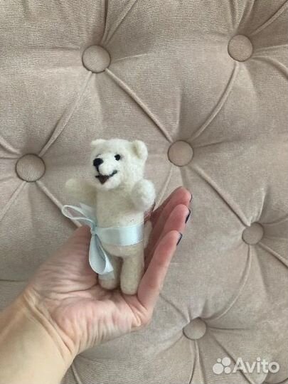 Собачка Валяная Самоед