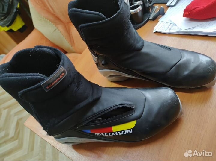 Лыжные ботинки salomon(us 7)