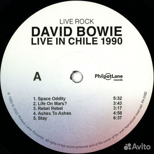 Виниловая пластинка bowie david - live IN chile 19