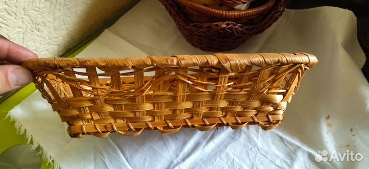 Плетеные корзинки