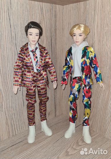 Лот кукол BTS Чимин и Джин