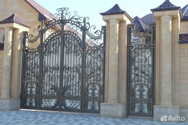 Кованные ворота