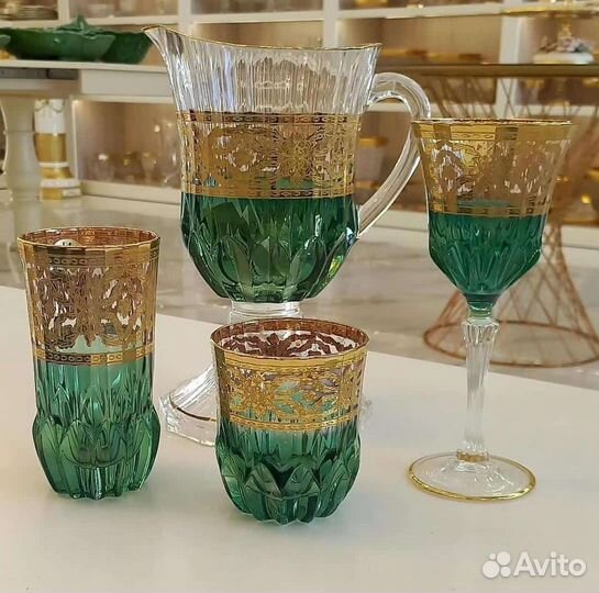 Бокалы,фужеры,стаканы, графины