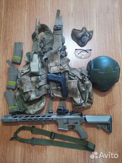 Прокат страйкбольного снаряжения