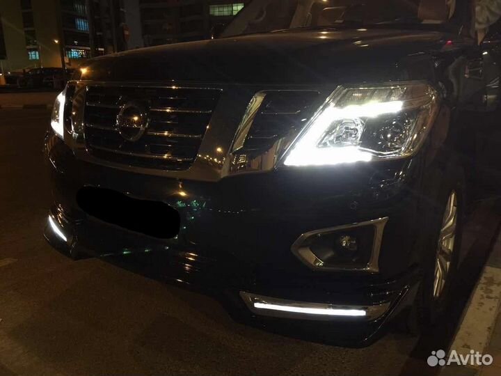 Обвес Nissan Patrol y62 Рестайл. Тюнинг