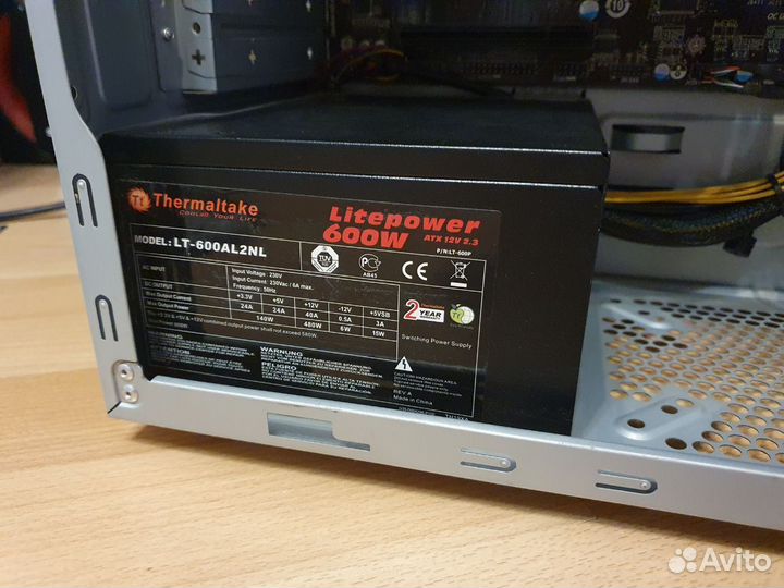 Продам компьютер (nvidia GeForce GTX 1050Ti, Intel