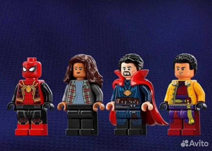 Lego 76185 Человек-Паук в мастерской Санкт