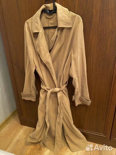 Плащ тренч zara, плащь Ashilda