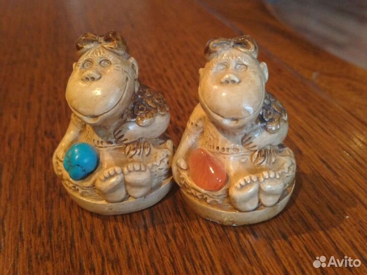 Керамические обезьянки