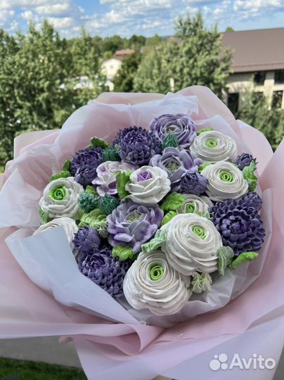 Букет из зефира