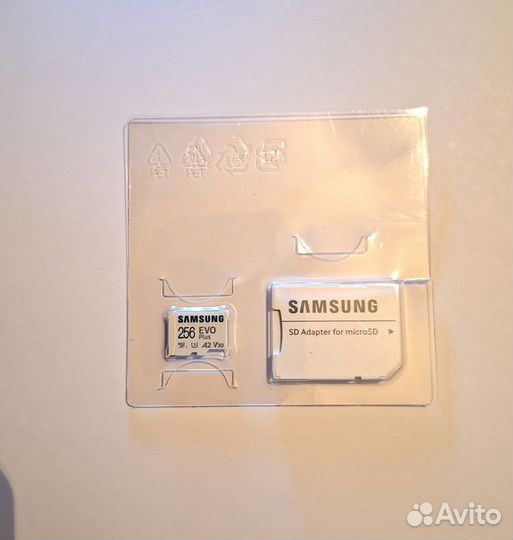 Карта памяти micro sd Samsung Evo plus 256 гб