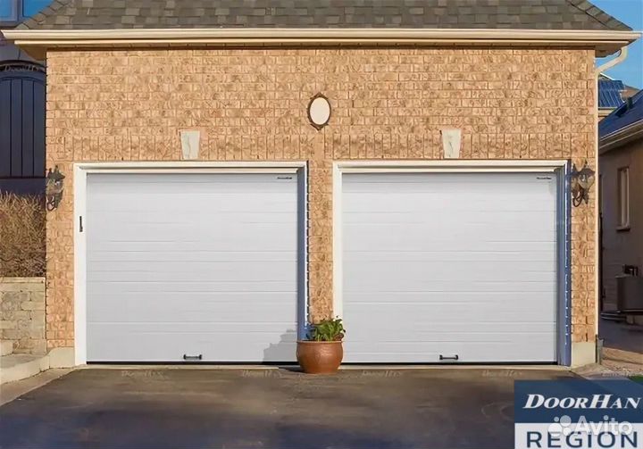 Гаражные секционные ворота