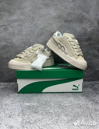 Кроссовки puma suede xl crush женские