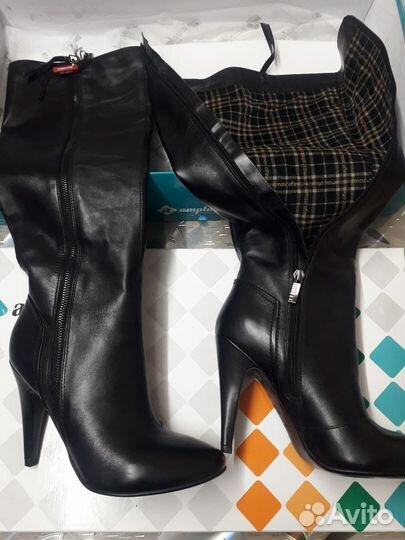 Сапоги женские зимние и осенние 37размер