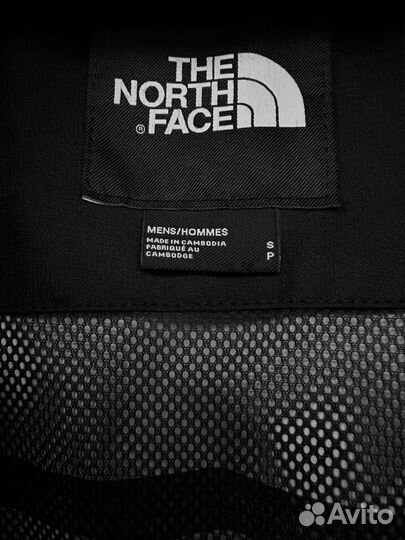 Черная ветровка с капюшоном The North Face (ориг)