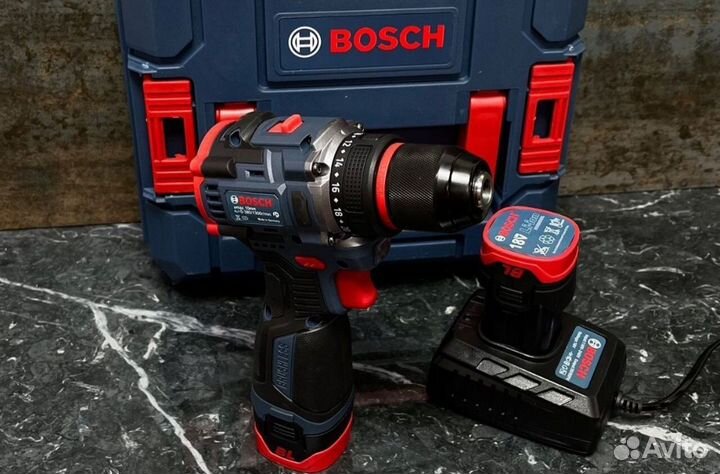 Бесщеточный шуруповерт bosch 18V/10mm