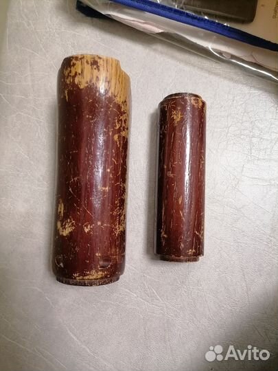 Накладки на ручку спининга деревянные